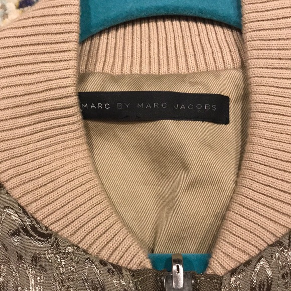 Marc by Marc Jacobs reversible khaki brocade - Picture 2 of 7